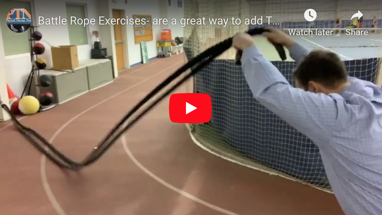 Battle Rope Exercises to accelerate total body strength