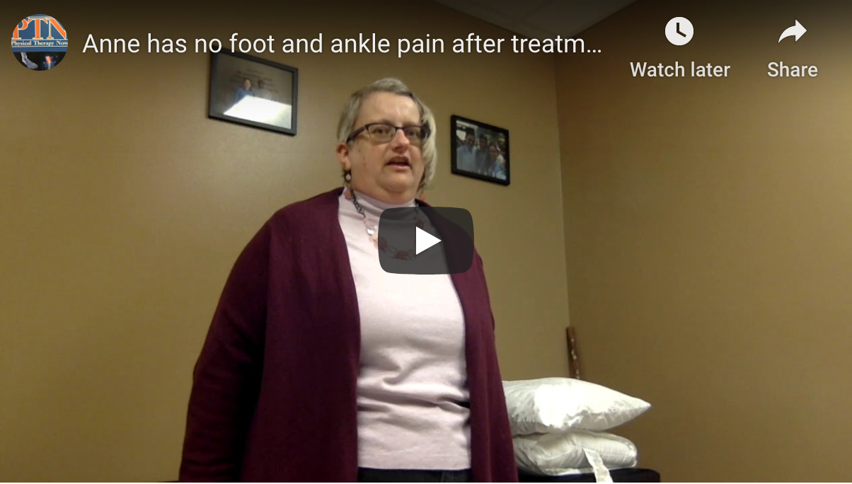 What is the cause of your ankle and foot pain?