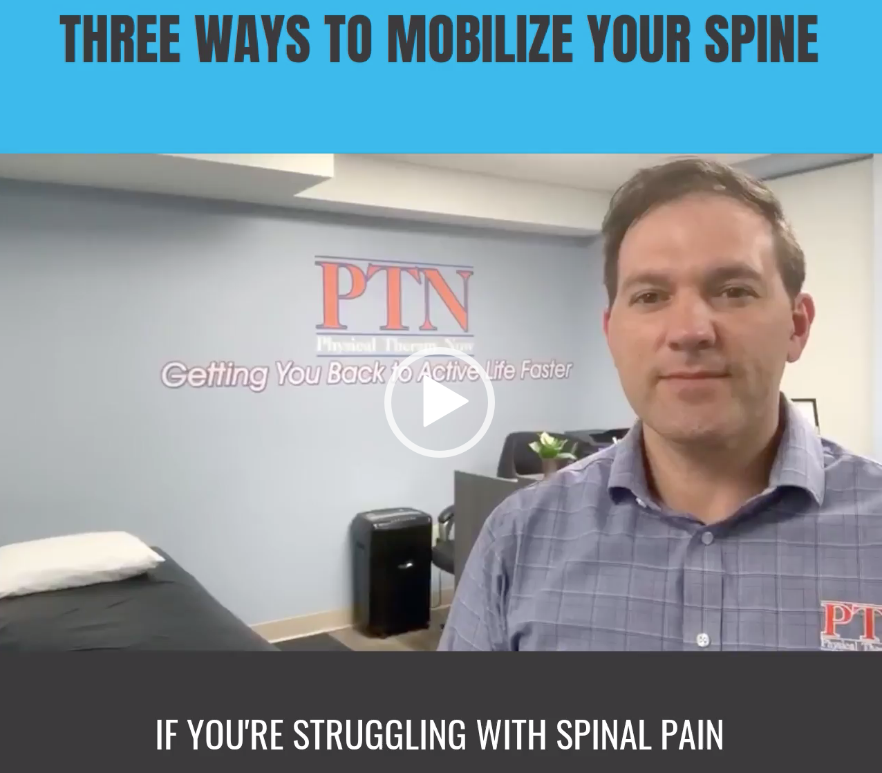 Three Ways to Mobilize Your Spine