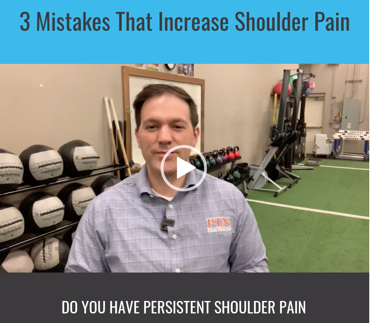 3 Mistakes That Increase Shoulder Pain